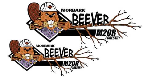 Machinery Refurbishment Stickers and Decals - Morbark Beever for Treesafe