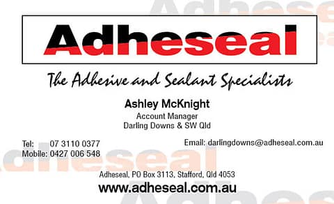 Business Cards - Adheseal (page 1)