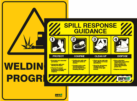 Safety Signage by Ziggiz Print And Signs - ACM with Printed SAV Indoor and Outdoor stickers