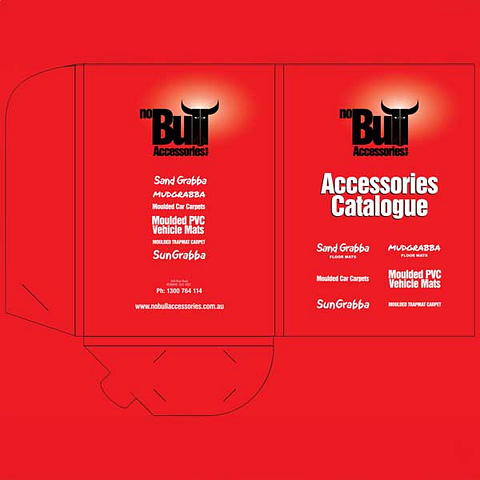 Presentation Folder with 100mm gussett for No Bull Accessories