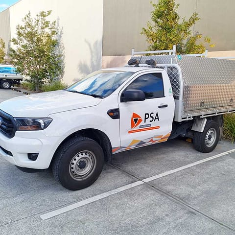 Vehicle Branding - Work Ute Wrap by Ziggi's Print & Signs, Loganholme