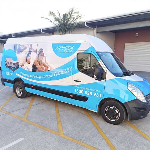 Vehicle Branding - Work Van Wrap by Ziggi's Print & Signs, Loganholme