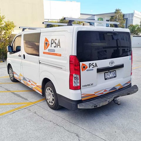 Vehicle Branding - Work Van Wrap by Ziggi's Print & Signs, Loganholme