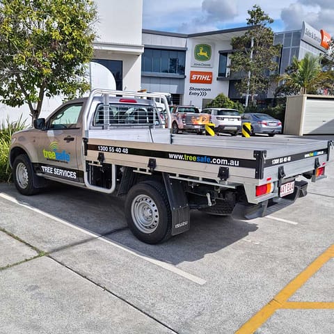 Trays, Toolboxes & Trailers - work ute wrap and ute tray signage by Ziggi's Print & Signs, Loganholme