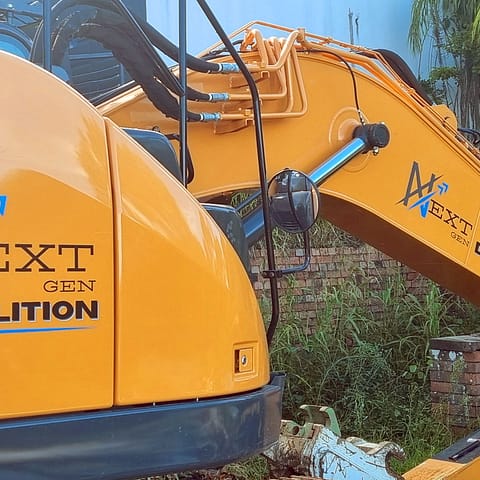 NextGen Excavator Rear Print & Cut Vinyl