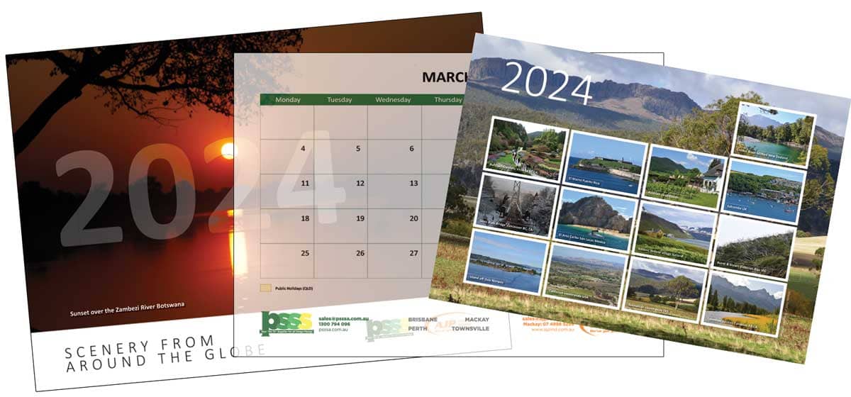 Calendar - PSSS 2024 - Global Travel calendar
